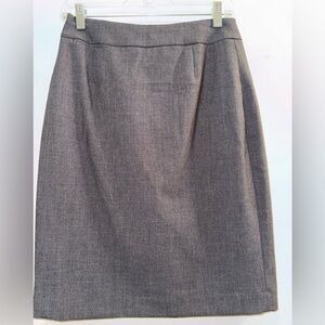 Calvin Klein Gray Pencil Skirt